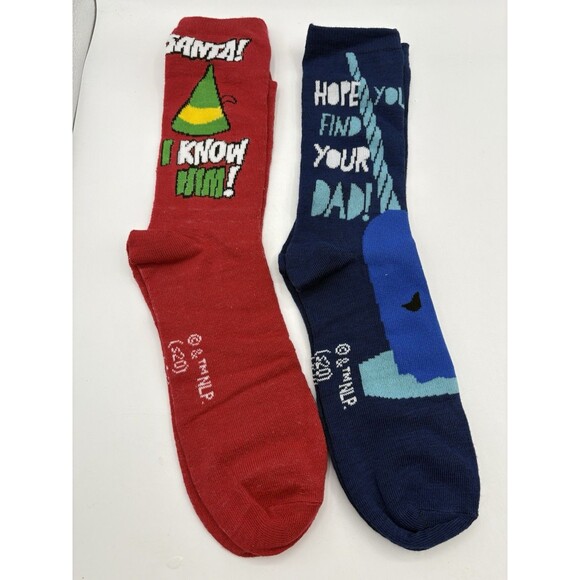NEW Buddy The Elf  12 Days Of Christmas Socks 14 Pair Men’s Size 6-12 No Box - Picture 3 of 8